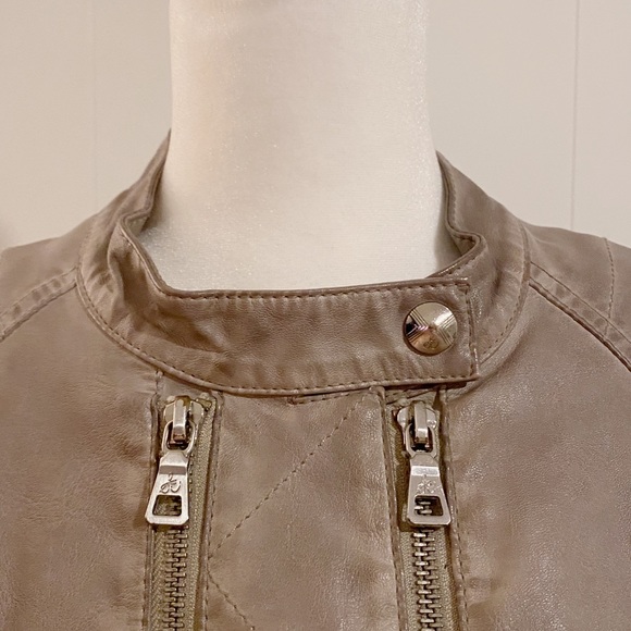 Sam Edelman Faux Leather Moto Jacket - Picture 3 of 4